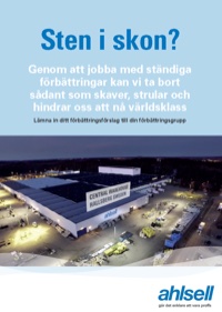 Affisch för ständiga förbättringar