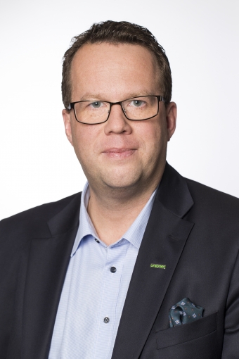 Unionens förbundsordförande Martin Linder