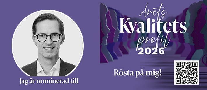 Fredrik Domert: Att vi genom hela värdekedjan känner till vad som förväntas av oss